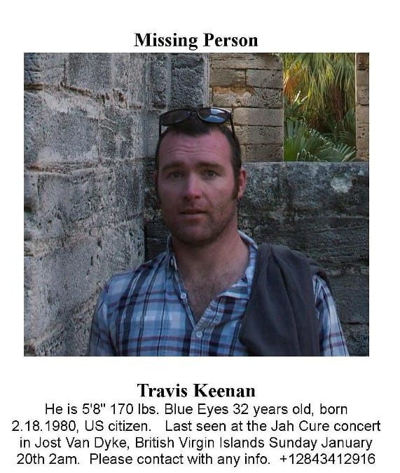 missing person bvi