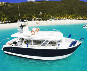 BVI Water Taxis are comfy